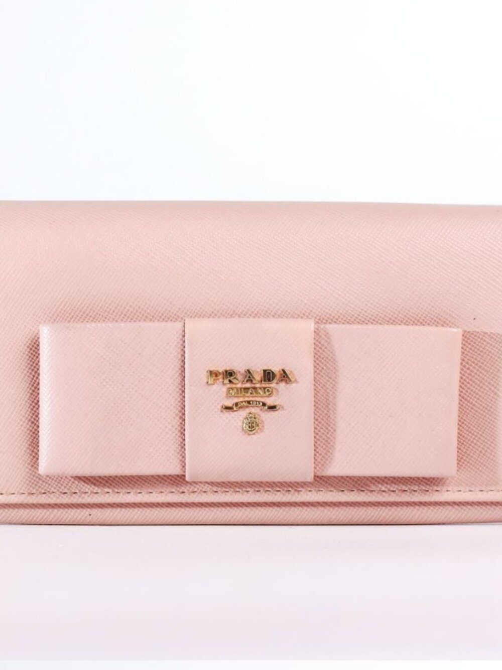 PRADA | Orchidea Saffiano Bow Wallet (2013)